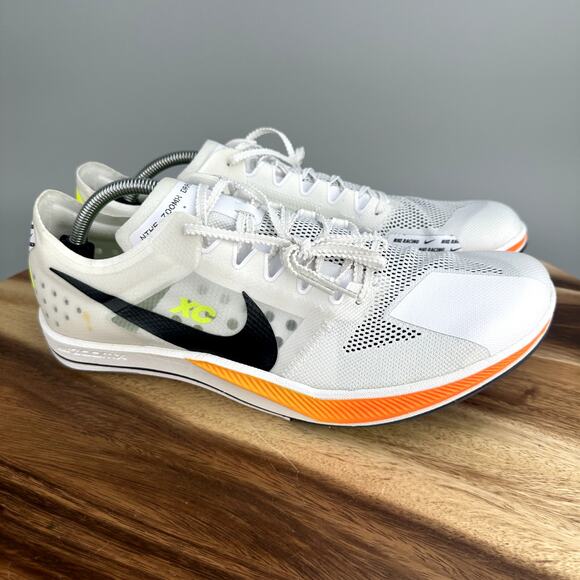 Nike ZoomX Dragonfly XC Cross Country Spikes Men’s Size 12.5 White DX7992-100 - Picture 1 of 8